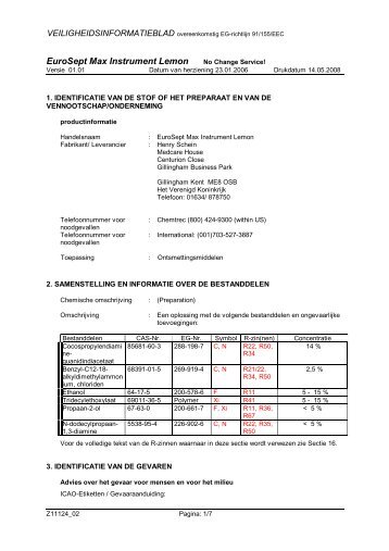 EuroSept Max Instrument Lemon No Change Service!