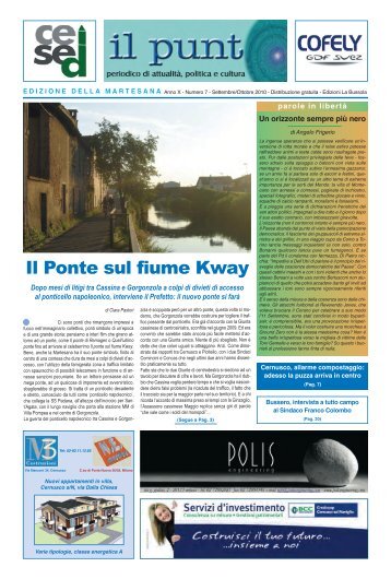 Il Ponte sul fiume Kway - IL PUNTO| ..:: periodico di attualità, politica ...