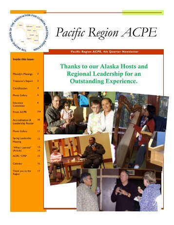 Pacific Region ACPE