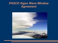 Wave Window Update - Fred LaSor - PASCO 2008 - Pacific Soaring ...