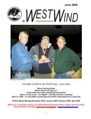 WestWind June 2009 Pacific Soaring Council, Inc.