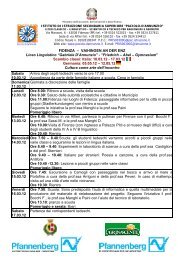 Programma di scambio in Italia dal 10 al 17 marzo 2012 - Paciolo-D ...