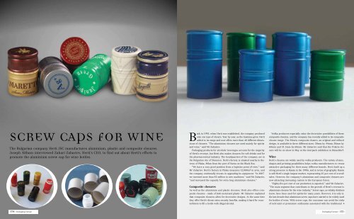 SCREW CAPS FOR WINE - Packaging Europe