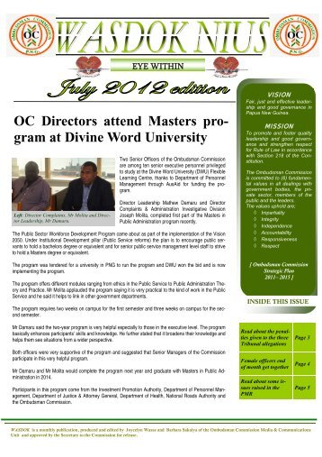 July 2012 Wasdok Edition - PacLII