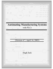 Automating Manufacturing Systems - Process Control and ...