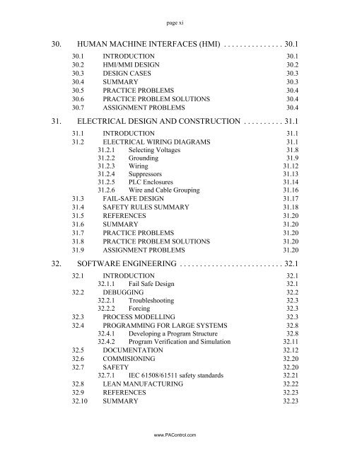 Automating Manufacturing Systems - Process Control and ...