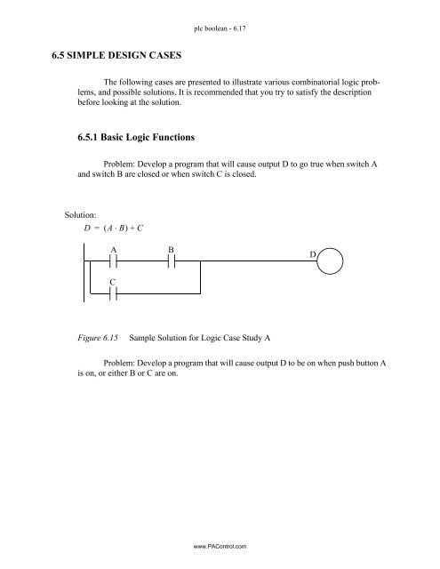 Automating Manufacturing Systems - Process Control and ...