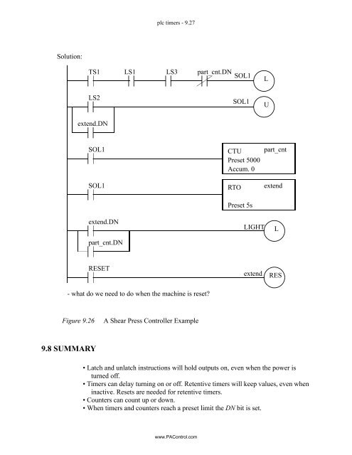 Automating Manufacturing Systems - Process Control and ...