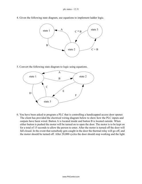 Automating Manufacturing Systems - Process Control and ...