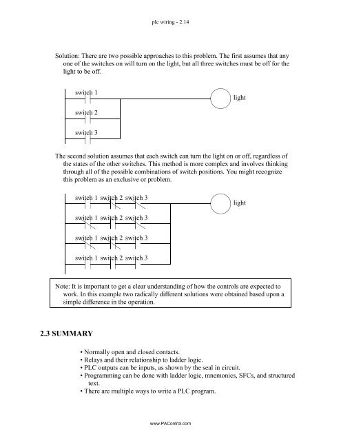 Automating Manufacturing Systems - Process Control and ...