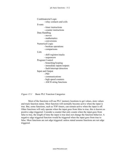 Automating Manufacturing Systems - Process Control and ...