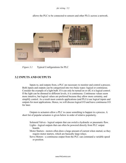 Automating Manufacturing Systems - Process Control and ...