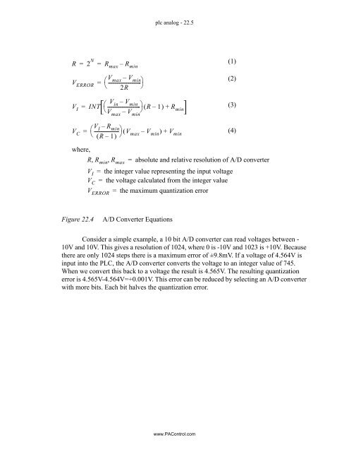 Automating Manufacturing Systems - Process Control and ...