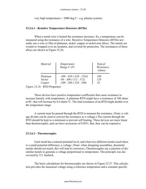 Automating Manufacturing Systems - Process Control and ...