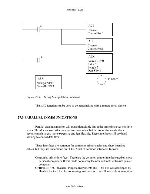 Automating Manufacturing Systems - Process Control and ...