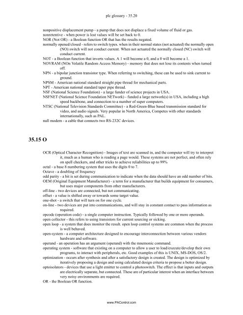 Automating Manufacturing Systems - Process Control and ...