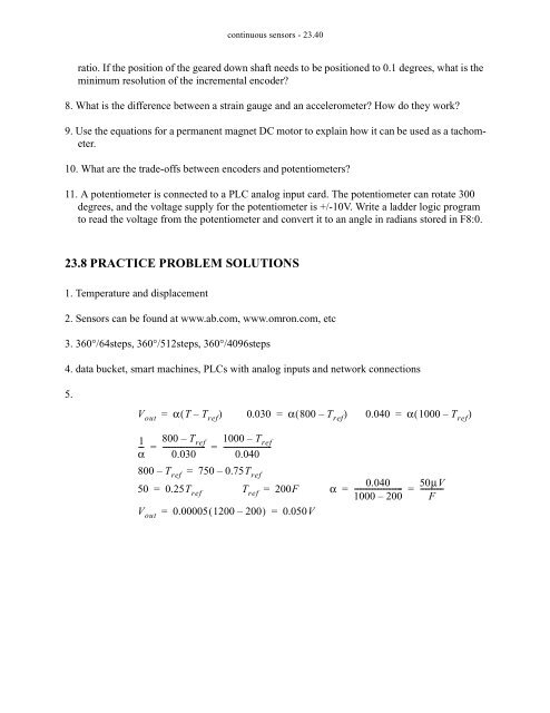 Automating Manufacturing Systems - Process Control and ...