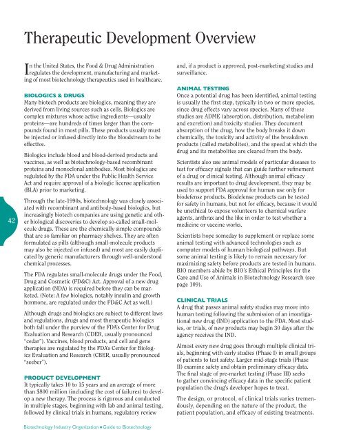 Introduction Guide to Biotechnology - Biomolecular Engineering Lab