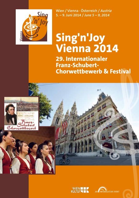 Sing'n'Joy Vienna 2014 - Program Book