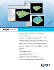 Objet Studio Software - PADT