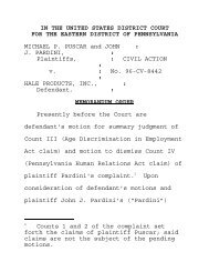 Counts 1 and 2 of the complaint set forth the claims of plaintiff Puscar