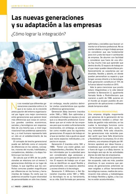 Tu Interfaz de Negocios No. 18