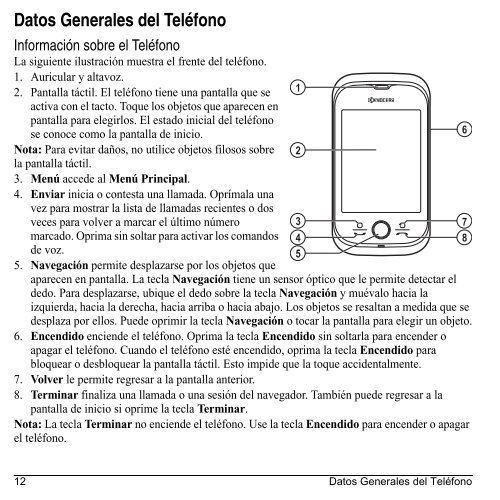 Rio™ E3100 guía del usuario - Kyocera Wireless