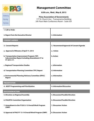 Packet 05-08-2013 - Pima Association of Governments