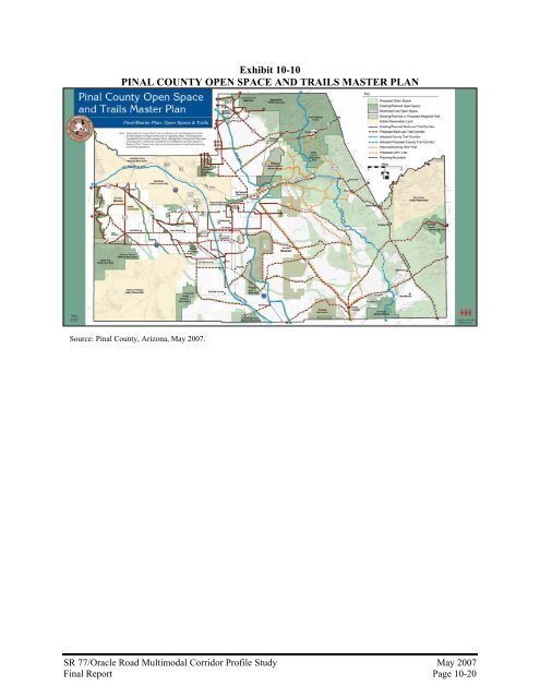 sr 77/oracle road multimodal corridor profile study final report - Pima ...