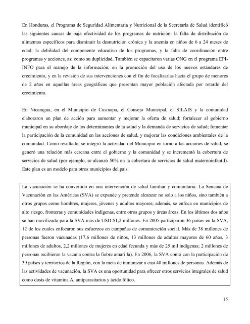 cerrar las brechas de salud en la población menos ... - PAHO/WHO