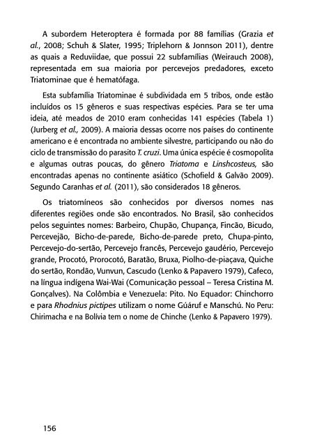 1. ESTUDO DOS TRIATOMÍNEOS 1.1 INTRODUÇÃO - PAHO/WHO