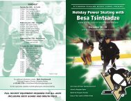 Besa Tsintsadze - Pittsburgh Amateur Hockey League