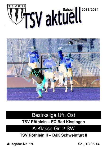 TSV aktuell Nr. 19 2013/14