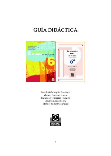 Material para profesores-EP 6 - Editorial Paidotribo