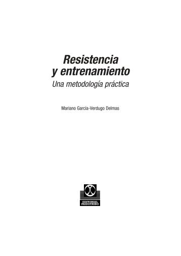 Resistencia y entrenamiento - Editorial Paidotribo