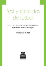 Test y ejercicios de fútbol - Editorial Paidotribo