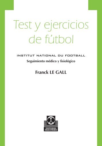 Test y ejercicios de fútbol - Editorial Paidotribo
