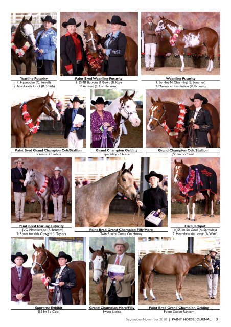 prizes! more fun! - Paint Horse Association of Australia