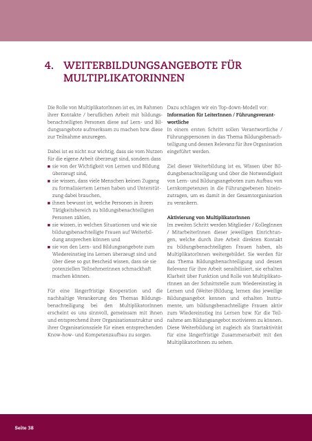 MultiplikatorInnen als TÃ¼rÃ¶ffnerInnen ins Lernen - learn forever