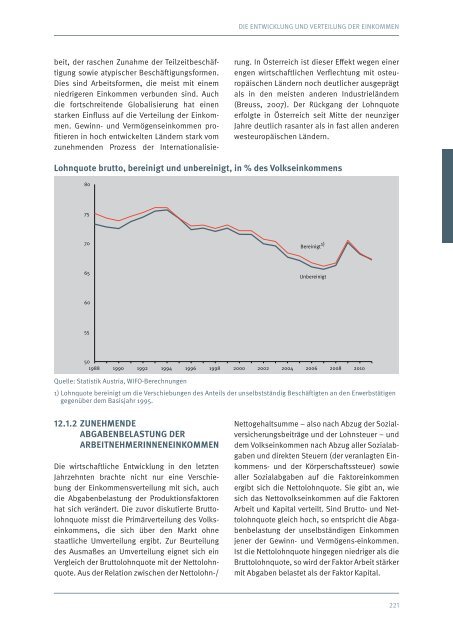 SOZIALBERICHT 2011-2012 - Armutskonferenz