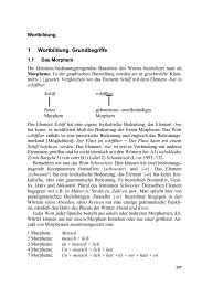 1 Wortbildung. Grundbegriffe - palacha`s web