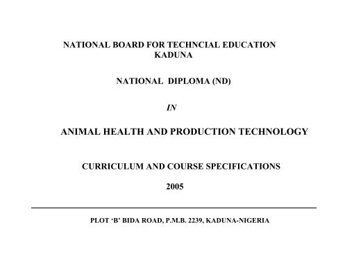 ND ANIMAL HEALTH & PRODUCTION FINAL
