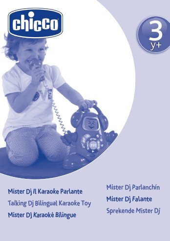 Mister Dj Il Karaoke Parlante Talking Dj Bilingual Karaoke ... - Chicco