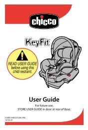 KeyFit Manual - Chicco