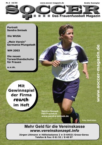 www.soccer-magazin.de Mehr Geld für die Vereinskasse - FanSoccer