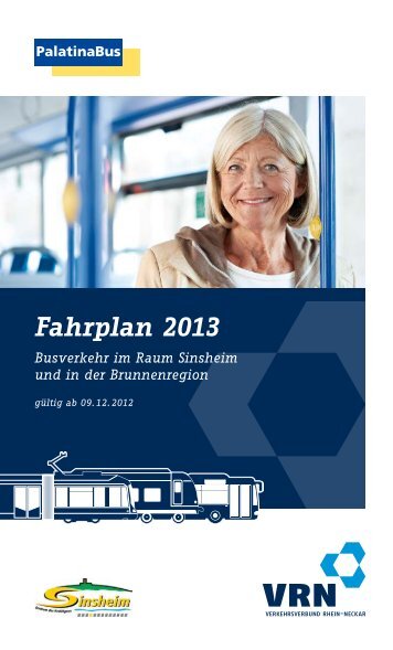 Fahrplanheft Sinsheim - Palatina Bus