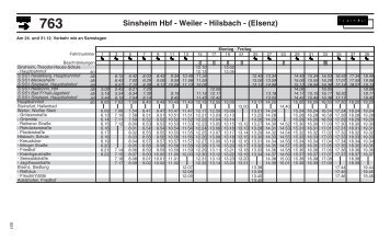 Fahrplan Linie 763 GÃ¼ltig ab 08.07.2013 - Palatina Bus