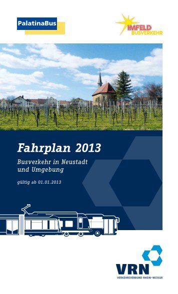 Fahrplanheft Neustadt - Palatina Bus