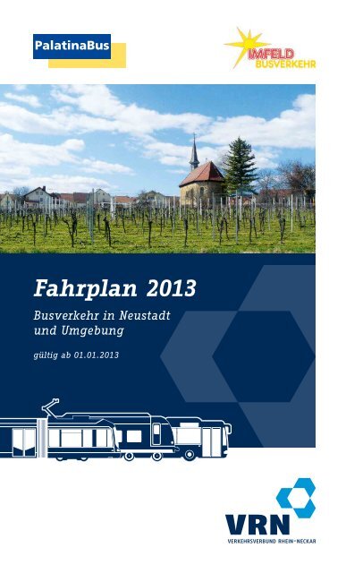 Fahrplanheft Neustadt - Palatina Bus