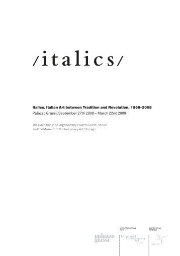 pdf file, 1,19 Mb - Palazzo Grassi